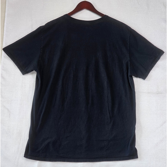 Bob Ross Shirt Sz XL Short Sleeve Crew Neck Black Universe Painting 100% Cotton - Picture 4 of 5